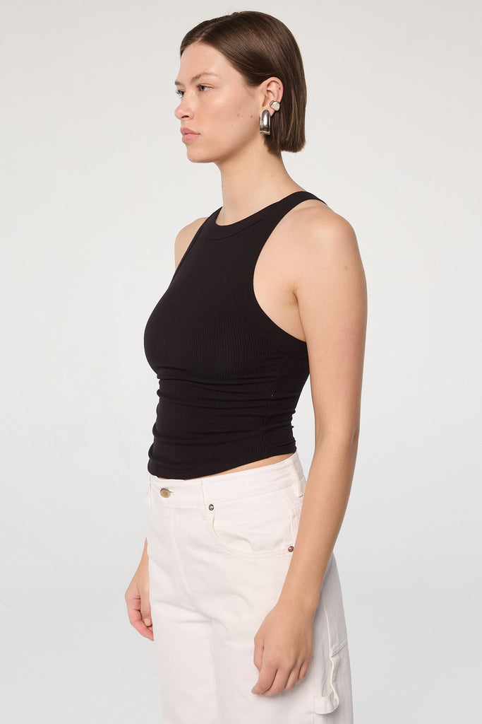 XIMENO TANK TOP BLACK - The Line by K