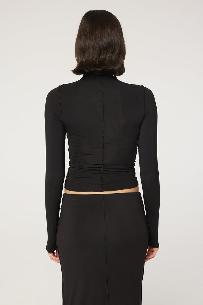 ZANE TOP BLACK - The Line by K