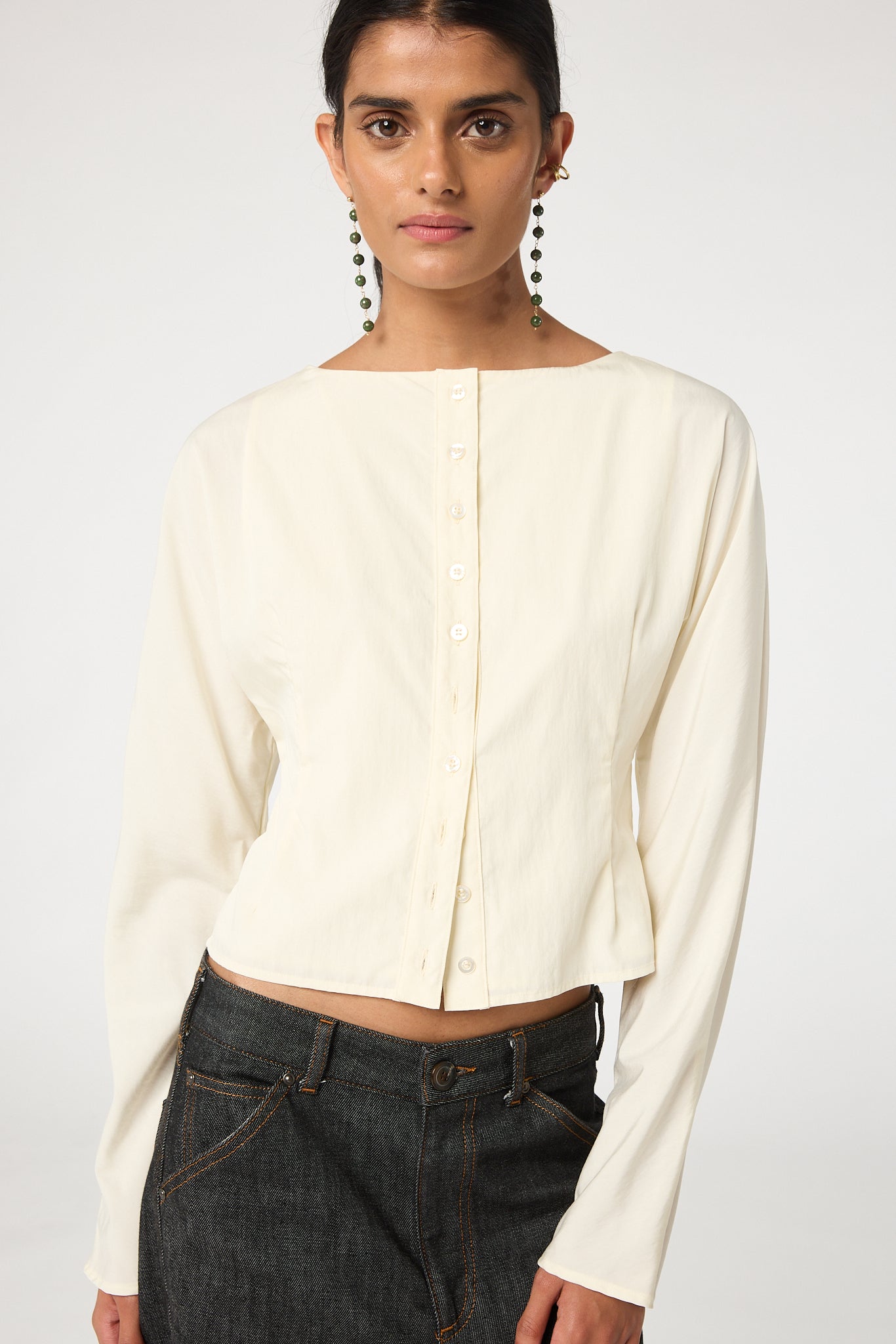 Zhade Top - Vanilla | The Line By K – The Line by K
