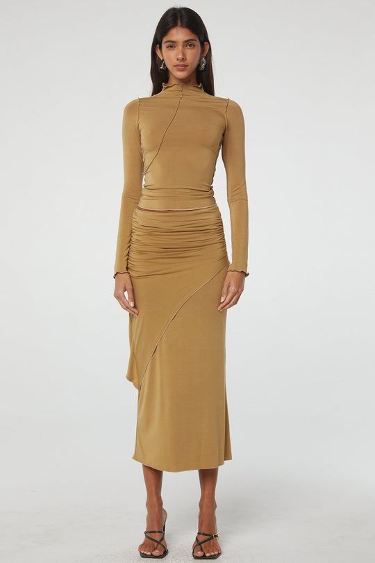 Anita Skirt - Camel | The Line by K