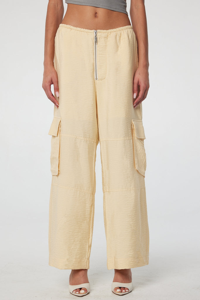 ARCHIE CARGO PANT BUTTERCREAM - The Line by K