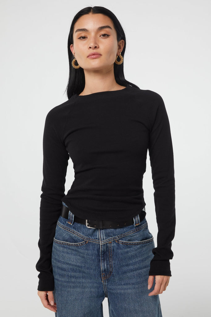 ARELI T-SHIRT BLACK - The Line by K