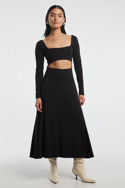 chinese dress ladies The Line by K foz Dress | Black | Size S main image 0