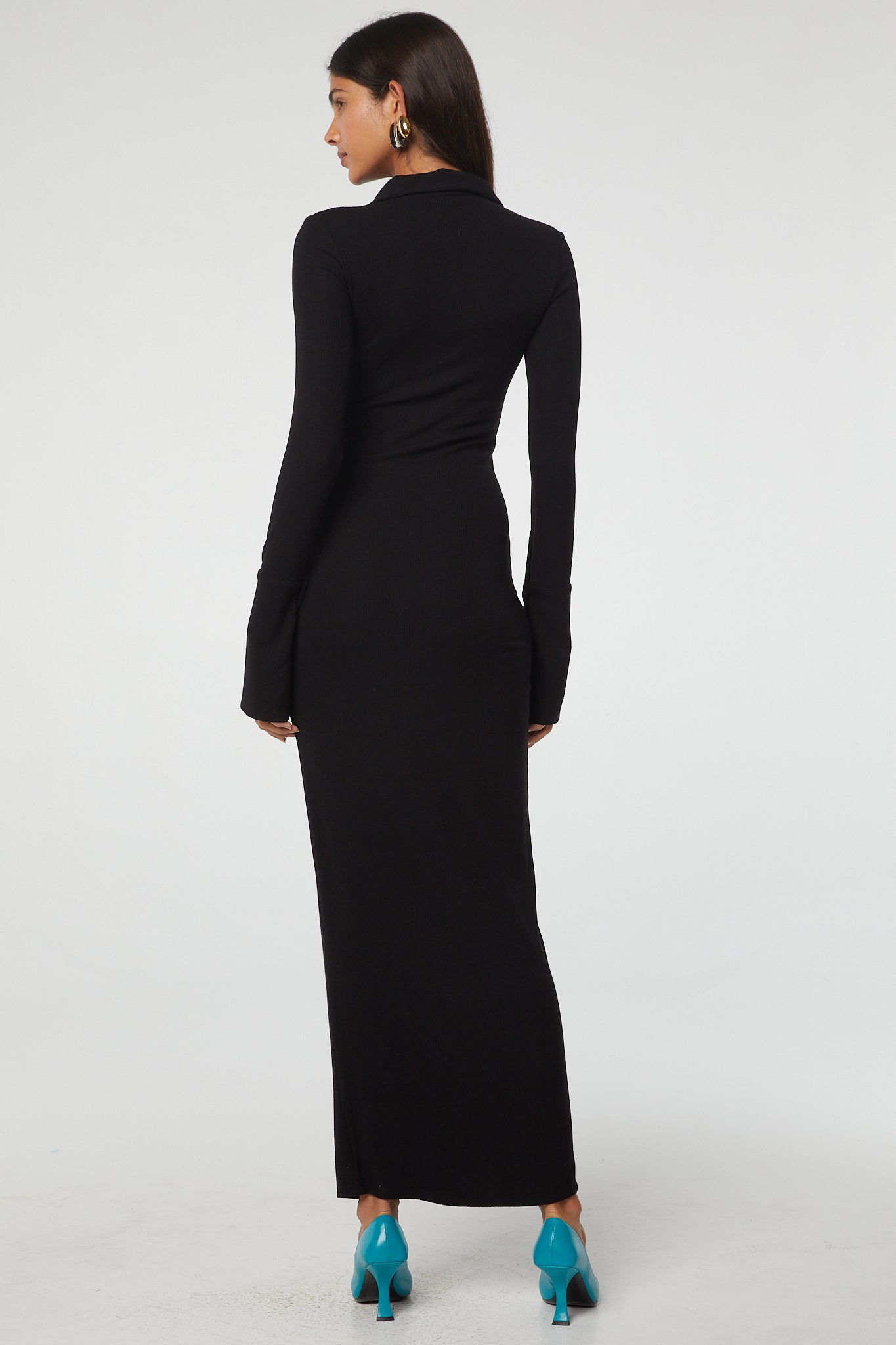 The Line By K Candela Maxi Dress in Black - size M The Line By K Candela Maxi Dress in Black - size M
