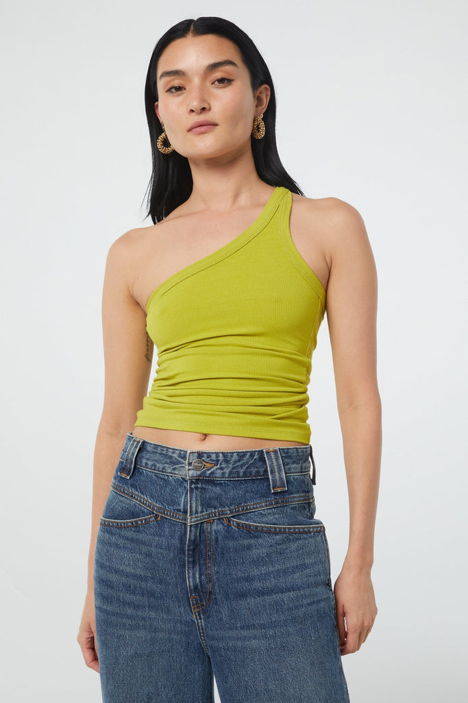 DRISS TANK TOP CHARTREUSE - The Line by K
