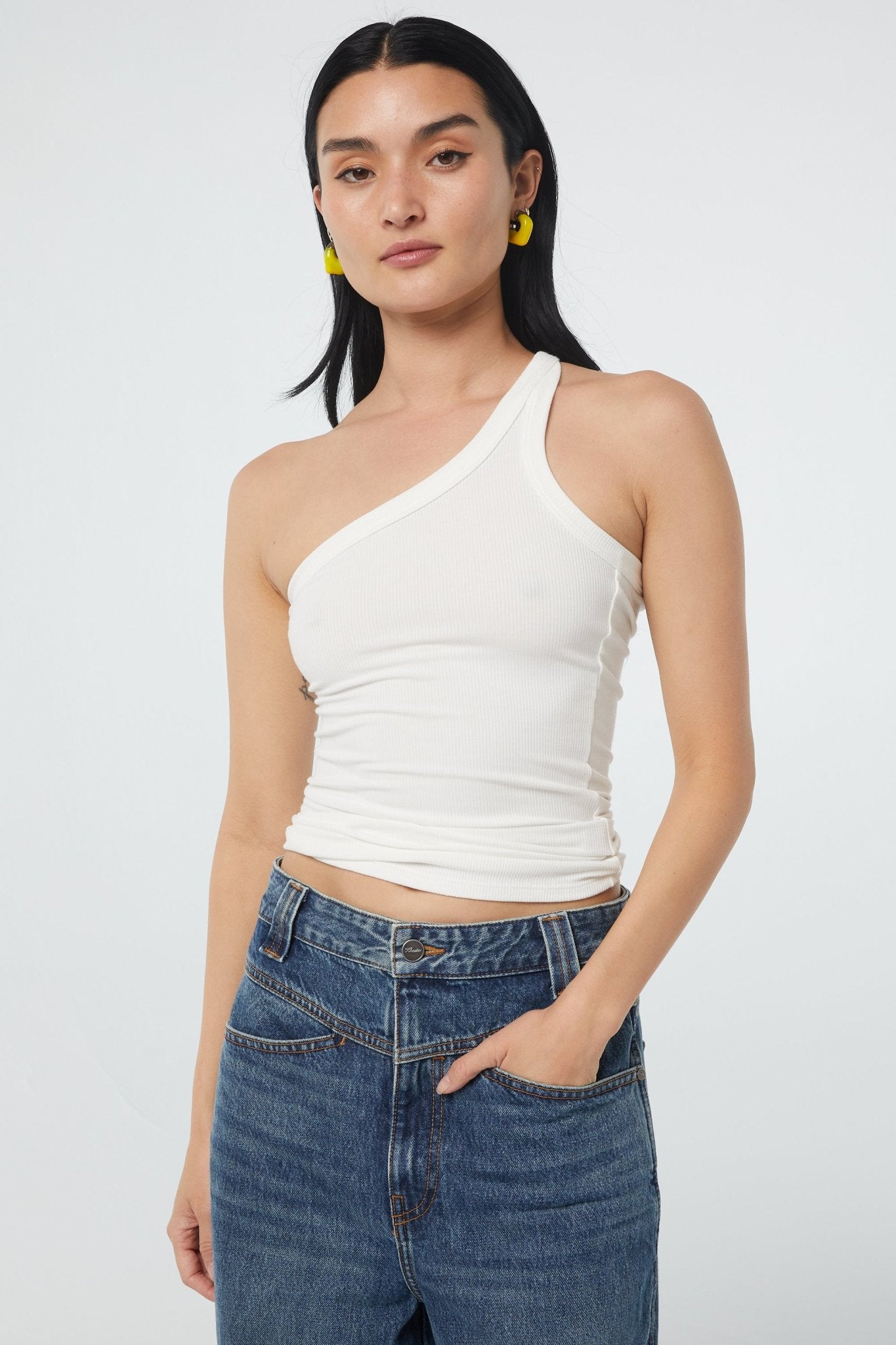 white dress tank top Driss Tank Top - White