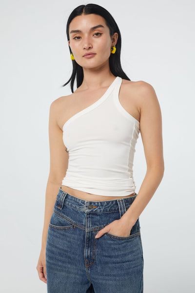 Driss Tank Top - White | The Line by K Driss Tank Top - White | The Line by K