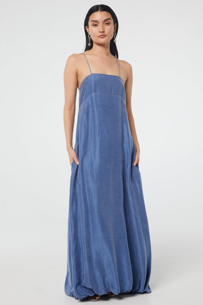 ERMA DRESS FRENCH BLUE - The Line by K