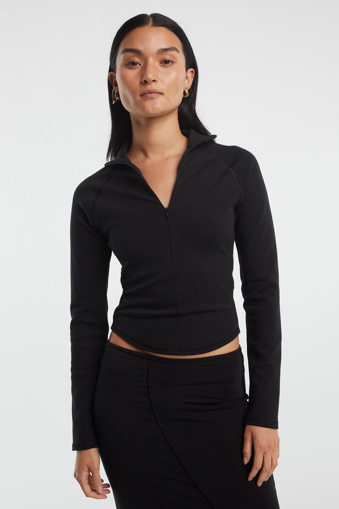 FION TOP BLACK - The Line by K