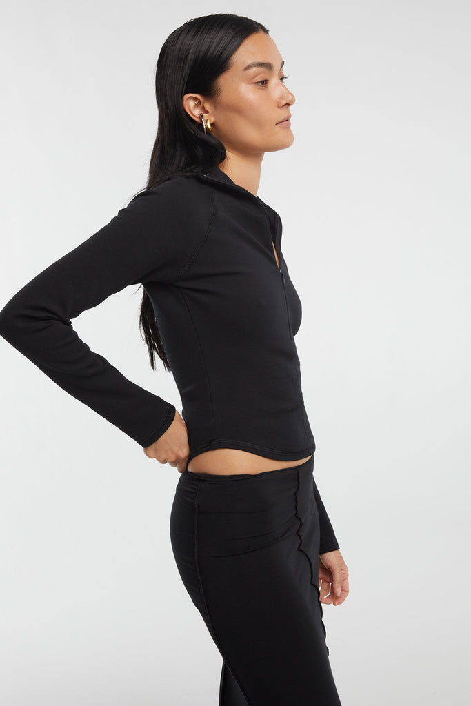 FION TOP BLACK - The Line by K