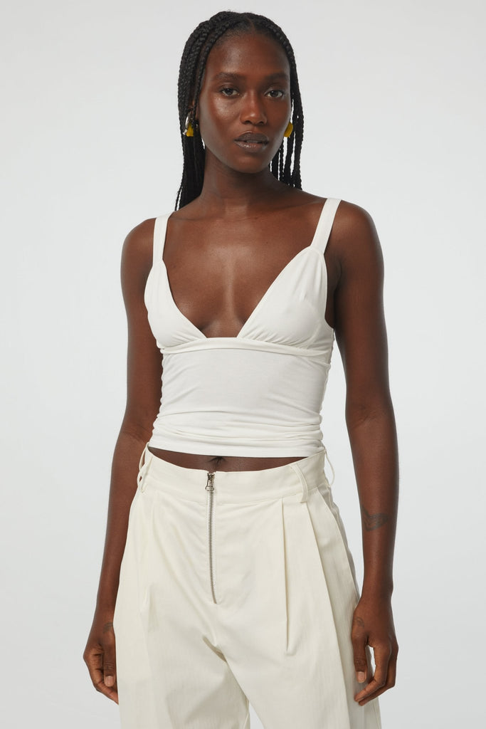 JOSEPHINE TANK TOP WHITE - The Line by K