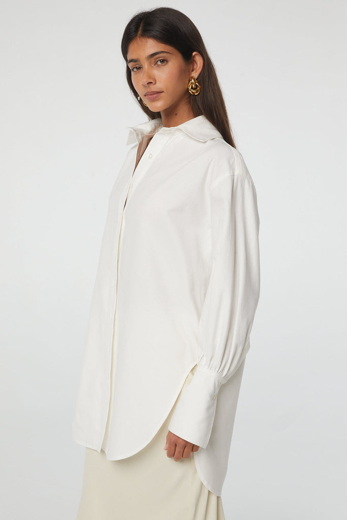 KLEIN SHIRT WHITE - The Line by K