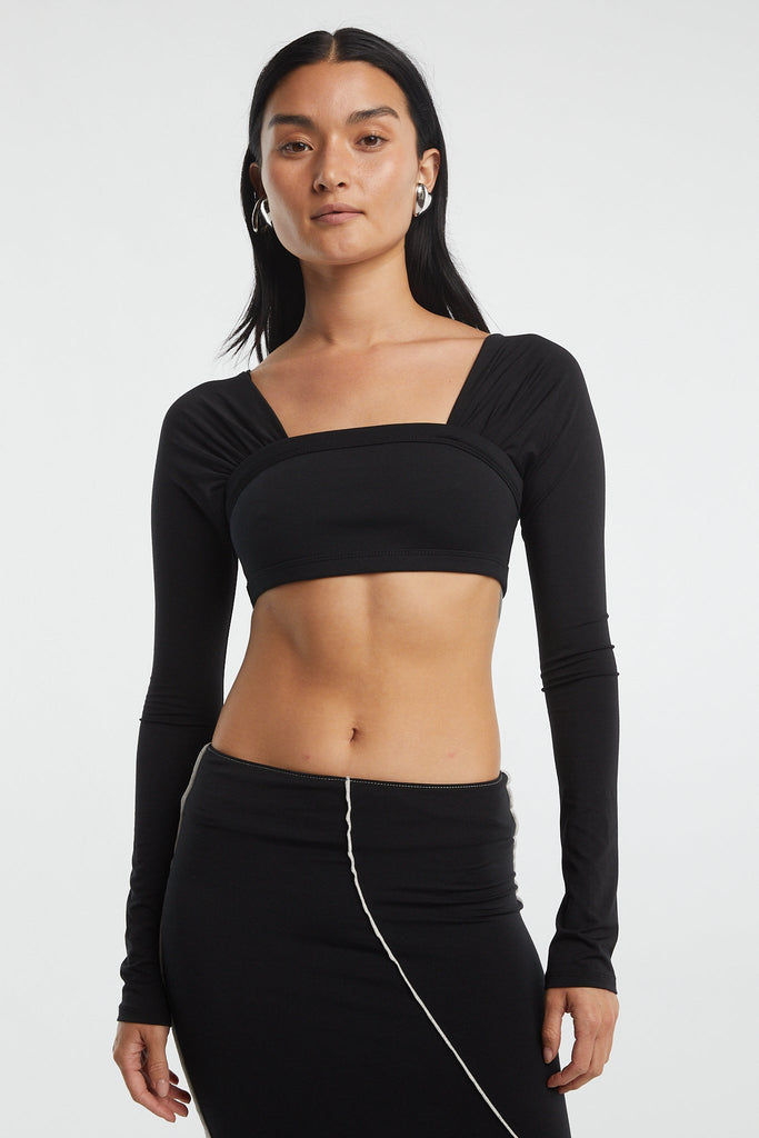 MIRO TOP BLACK - The Line by K