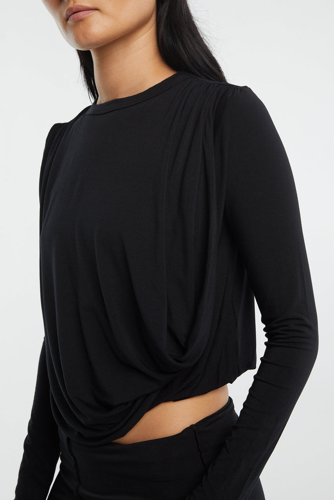 OPHELIA TOP BLACK - The Line by K