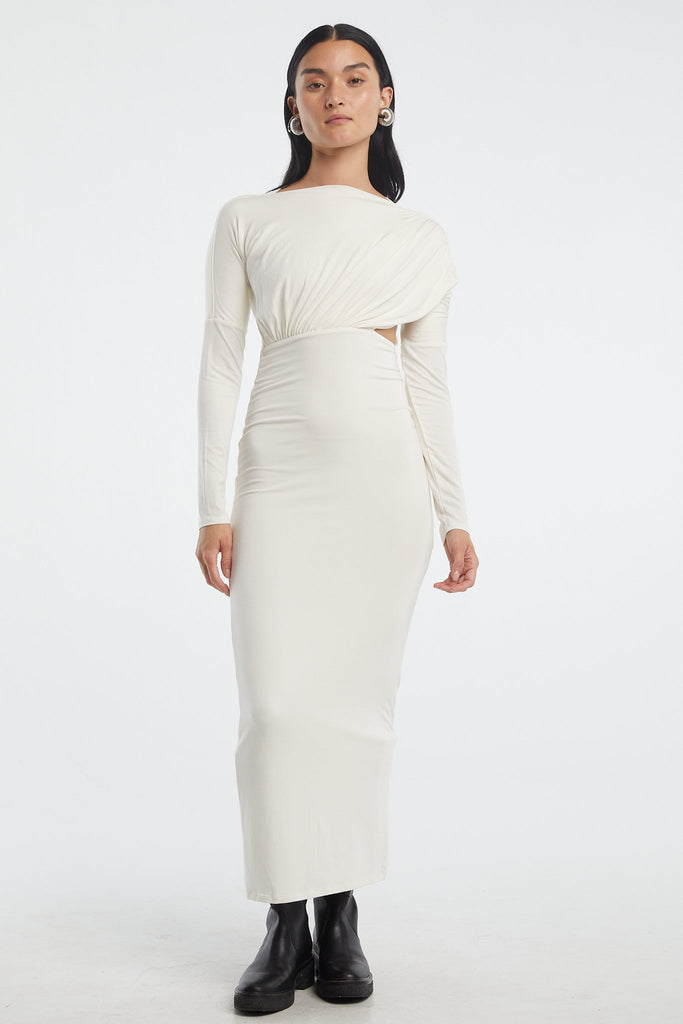 PASCAL DRESS VANILLA - The Line by K