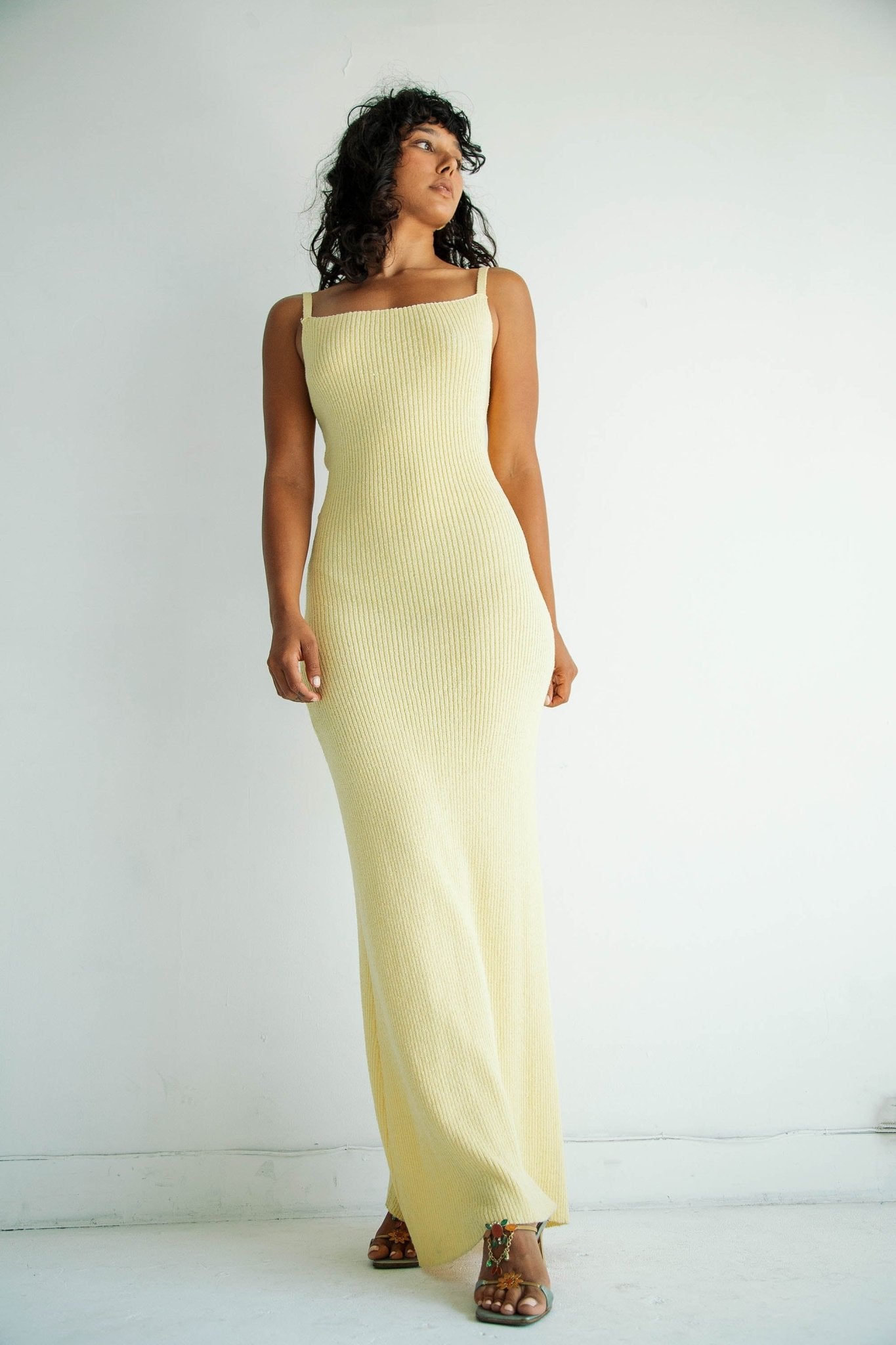 Petra Dress | Color: Baby Yellow | Size Xs | The Line by K Petra Dress | Color: Baby Yellow | Size Xs | The Line by K