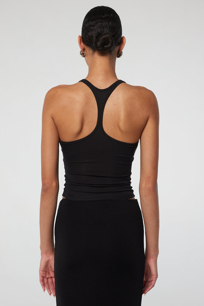 SOPHIE TANK TOP BLACK - The Line by K