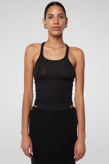 SOPHIE TANK TOP BLACK - The Line by K