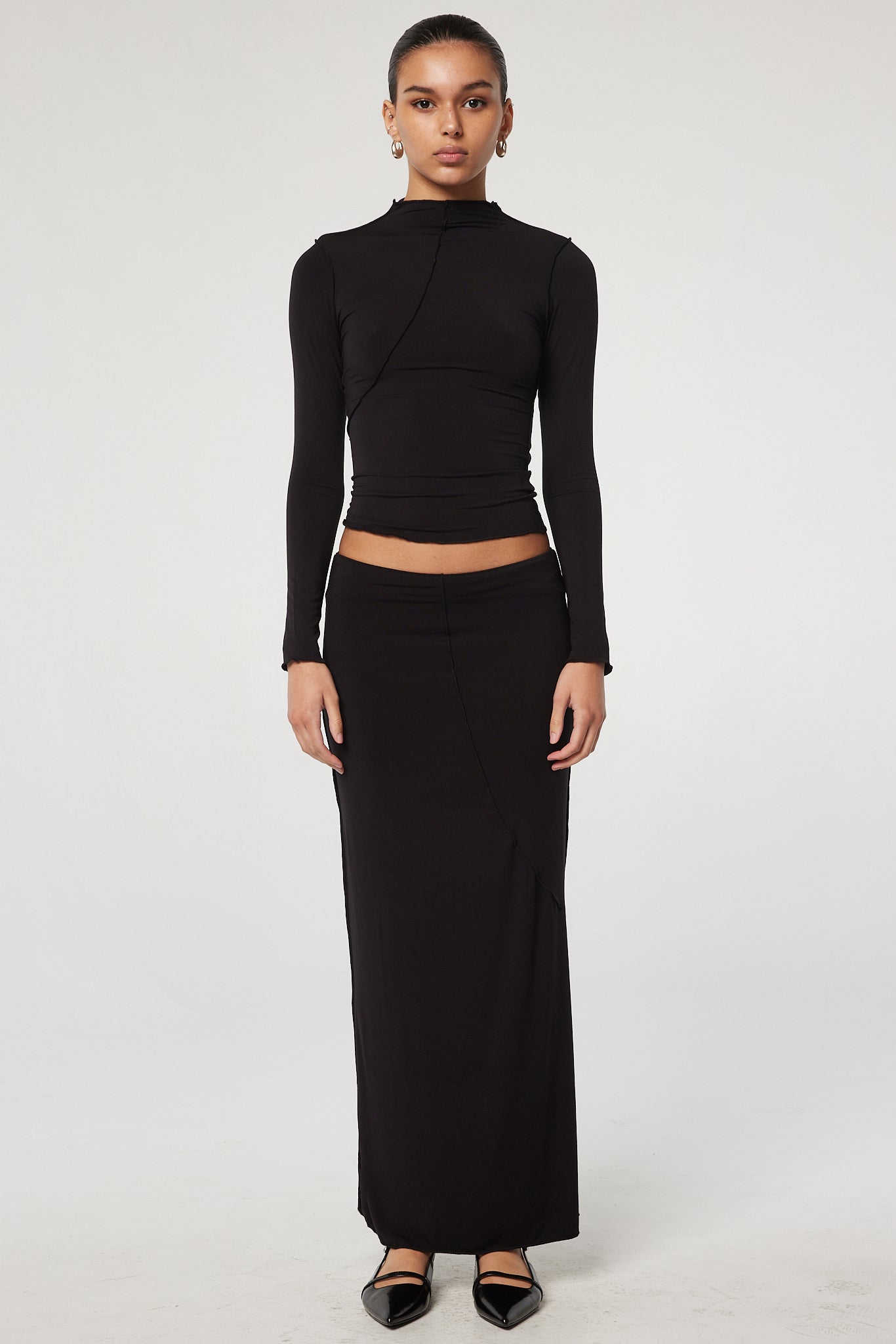 REESE MOCK NECK TOP